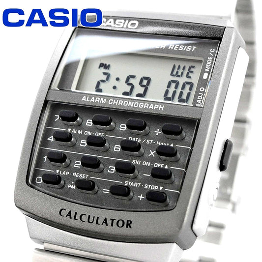 Casio Series Calculator Watch Model CA-506-1 with quartz movement and classic design