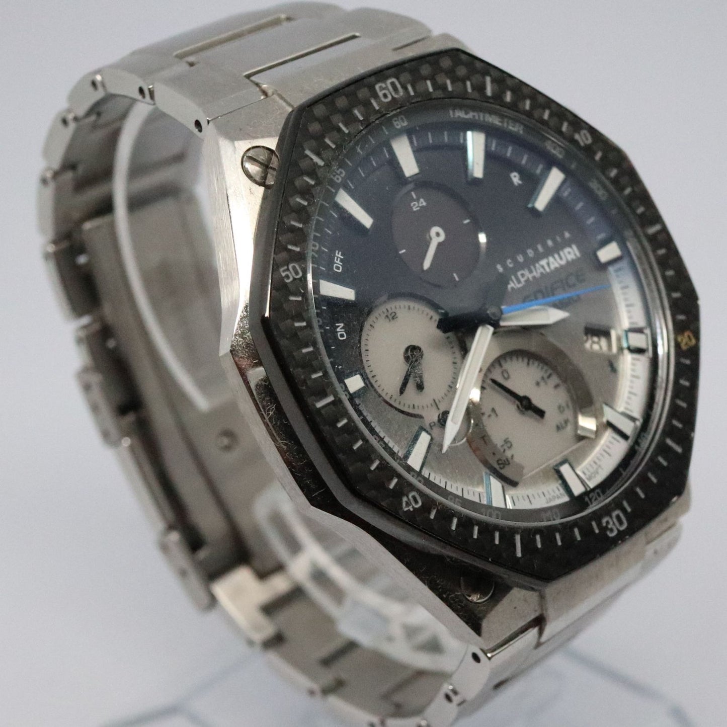 Casio Edifice Scuderia AlphaTauri Collaboration Model EQB-1100AT-2AJR Watch — Japan Import