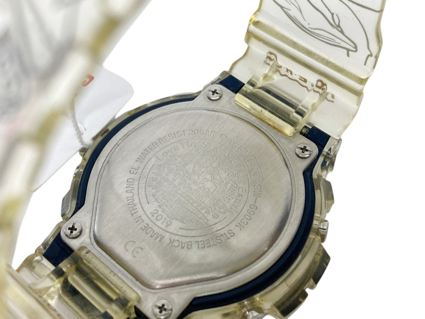 Casio G-Shock Irukuj 2019 ICERC Japan Collaboration 25th Anniversary Digital Watch Radio Solar GW-6903K-7JR Clear Men — Japan Impo