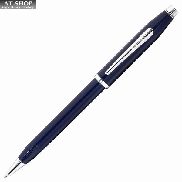 Cross Century II Ballpoint Pen NAT0082WG-158 Blue Lacquered Chrome — Japan Import