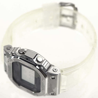 Casio G-Shock GM-5600SCM-1 Digital Watch with Skeleton Clear Camouflage Design — Japan Import
