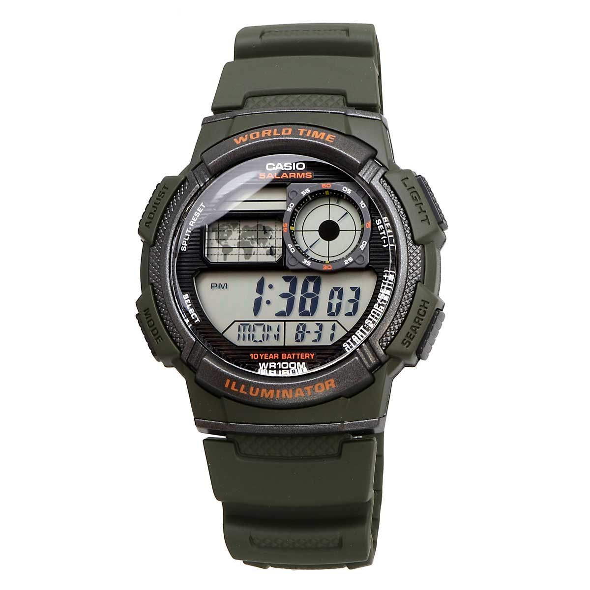 Casio AE-1000W-3AV Digital Watch — Japan Import