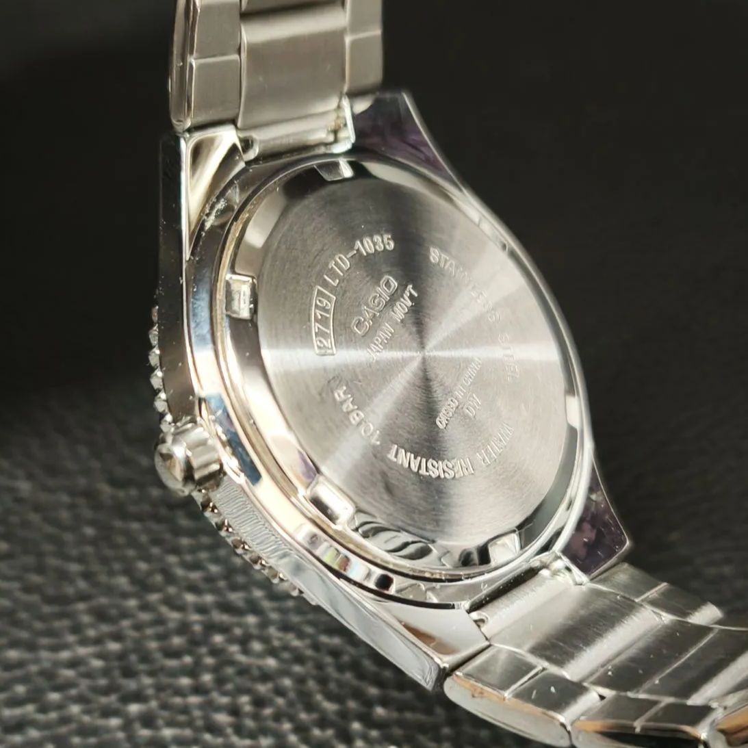 Casio Series LTD-1035A-4AJF Analog Watch with Pink Dial and 10 ATM Water Resistance — Japan Import