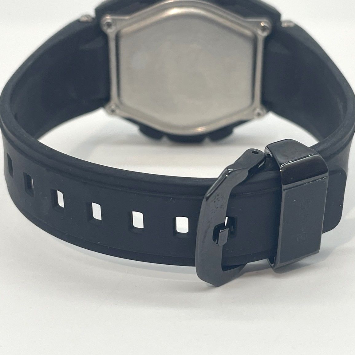 Casio Baby-G G-MS MGS-W200G Watch Solar Analog Digital Black Used — Japan Import