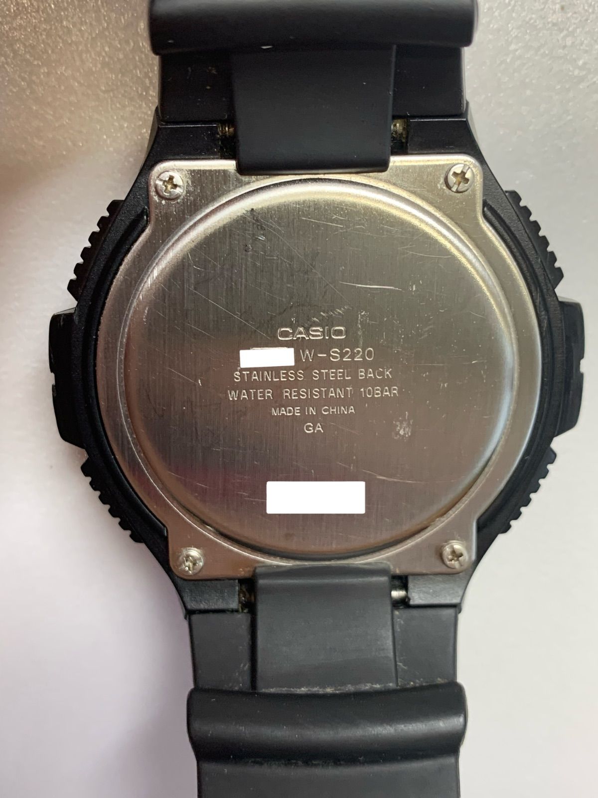 Casio W-S220 Solar Watch Body Only - Japan Import