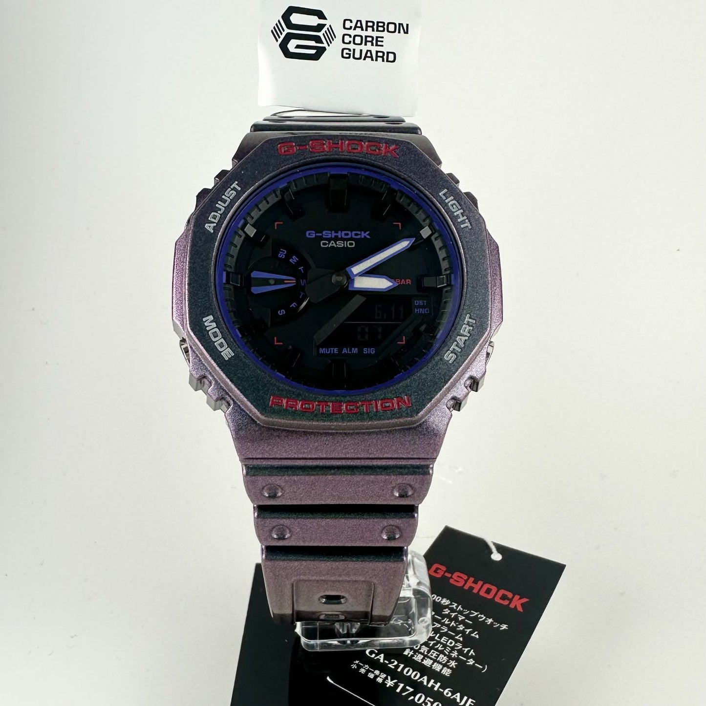 Casio G-Shock G-A2100AH-6AJF Men's Purple Toughness Watch — Japan Import