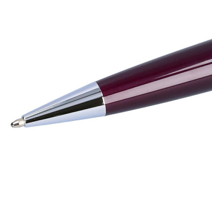 Cross Beverly Pen Purple Silver Model AT0492-7 Stylish Twist Tip Writing Instrument — Japan Import