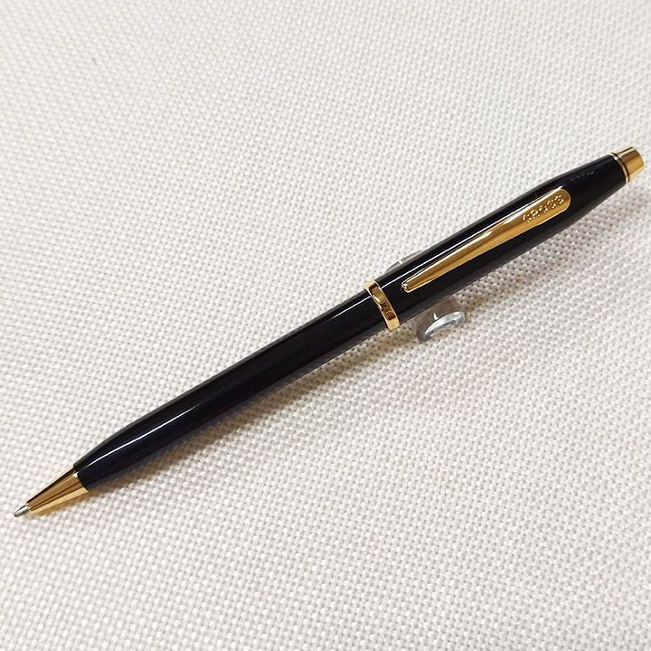 Brand Cross Century II Black Lacquer Ballpoint Pen