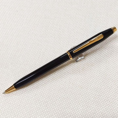 Brand Cross Century II Black Lacquer Ballpoint Pen