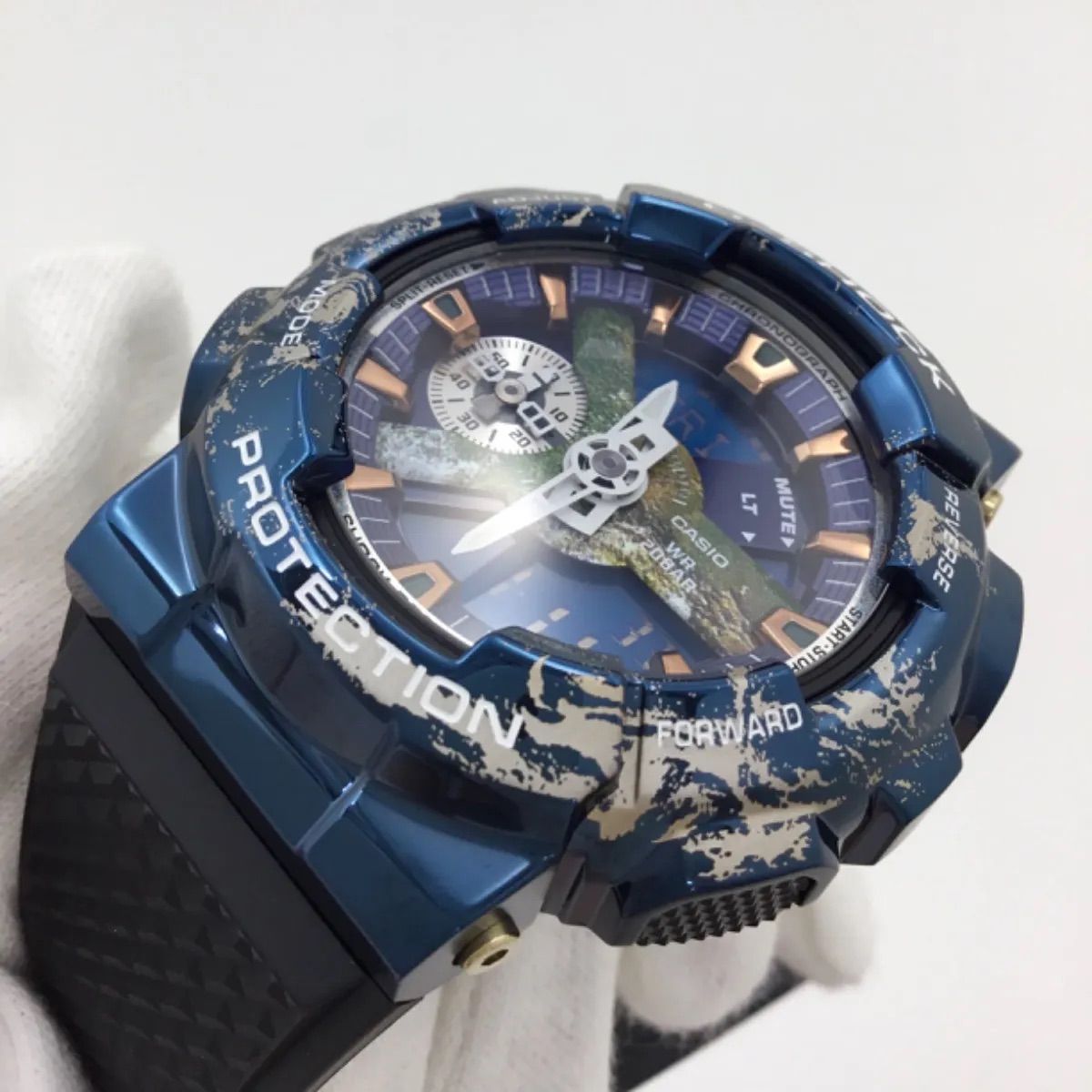 Casio G-Shock Earth Series GM-110EARTH-1AJR Analog Digital Quartz Mens Watch — Japan Import