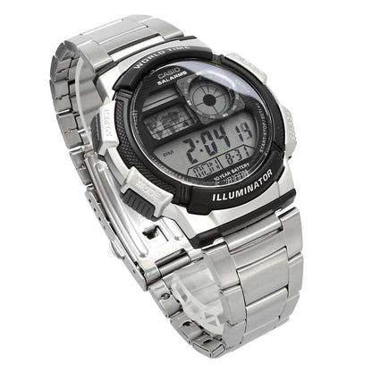 Casio AE-1000WD-1AV Digital Watch with World Time and LED Light — Japan Import