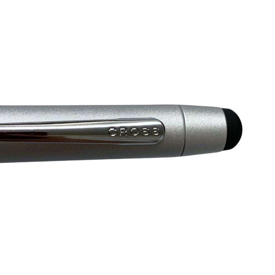 Cross Txsree Satin Chrome Silver Mechanical Pencil and Ballpoint Pen AFB53