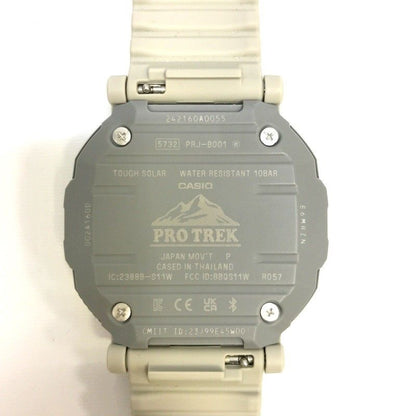 Casio PROTREK Hiker Line PRJ-B001 Bluetooth Solar Japan Import Off White Men Watch