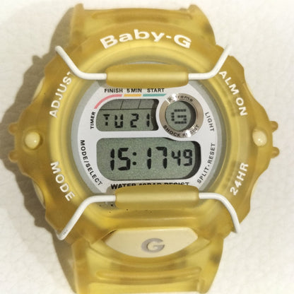 Casio Baby-G Digital Watch BG-340 Green and White — Japan Import