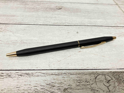 Cross Brand Two Black and Silver Twist Ballpoint Pens