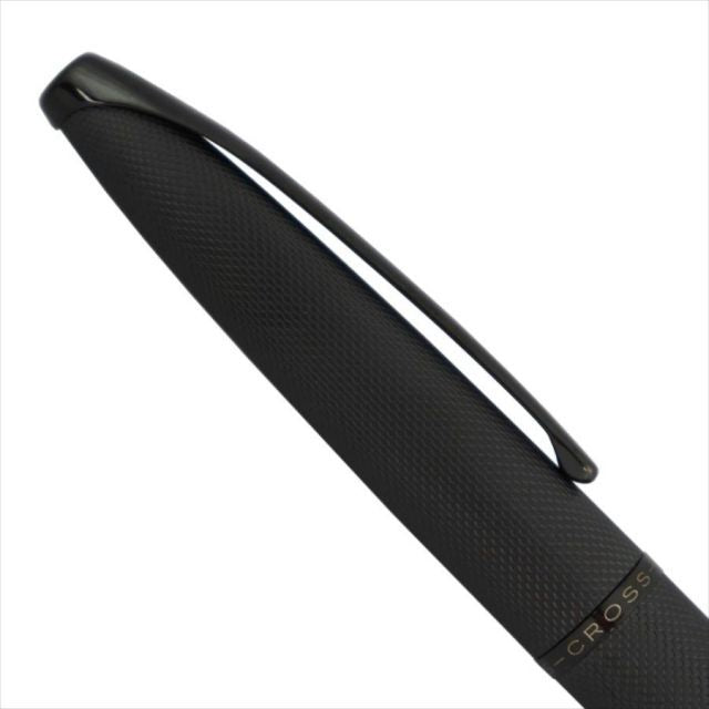 Cross ATX Brush Finish Ballpoint Pen Model No. 882-41 Black — Japan Import