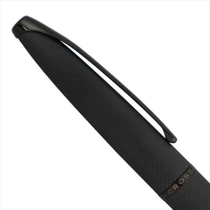 Cross ATX Brush Finish Ballpoint Pen Model No. 882-41 Black — Japan Import